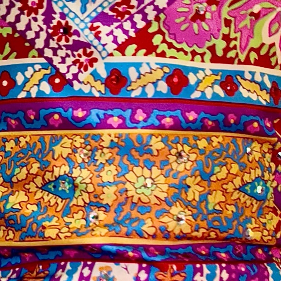 David Meister formal silk dress - Picture 3 of 4